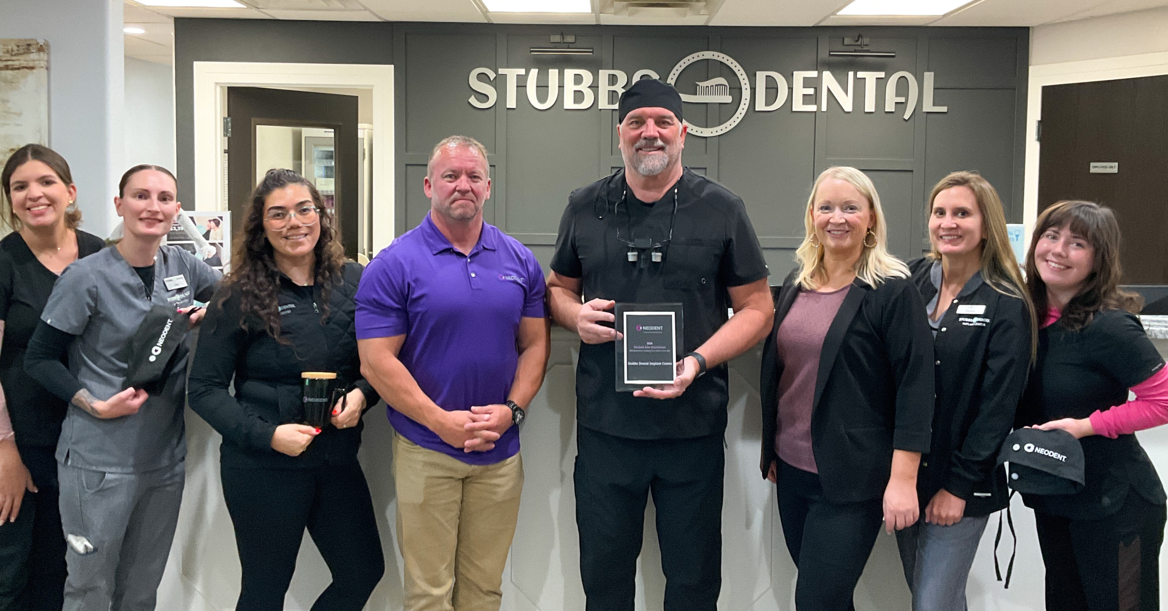 Stubbs Dental Receives Neodent Elite Provider of the Year Award 2026