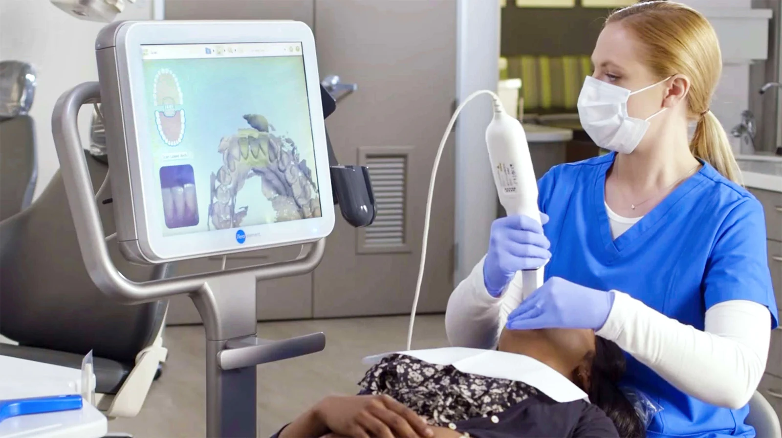 Digital dentistry scanning for dental implant placement